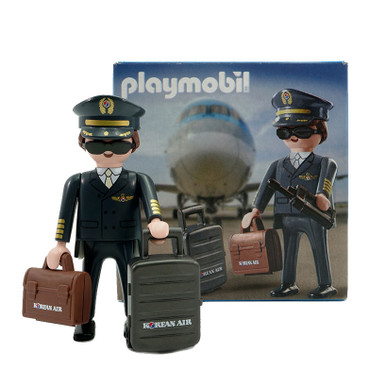FIGURINE PLAYMOBIL PILOTE AIR KOREA, 19/5/20 FIGURINE PLAYMOBIL PILOTE AIR KOREA, 19/5/20