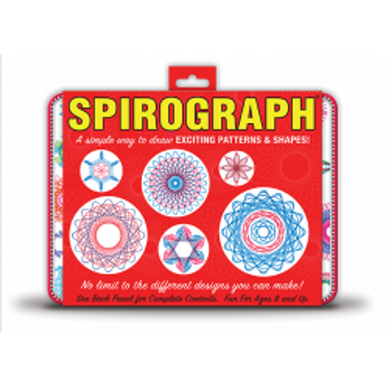 SPIROGRAPH (RETRO) DESIGN TIN - Carvings and Hobbies