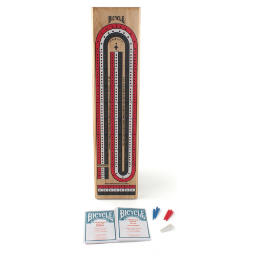 Bicycle Cards Cribbage Board - at Art from the Bark