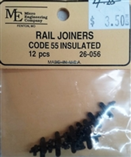 MICRO ENGINEERING N scale Code 55 Insulated Rail Joiners