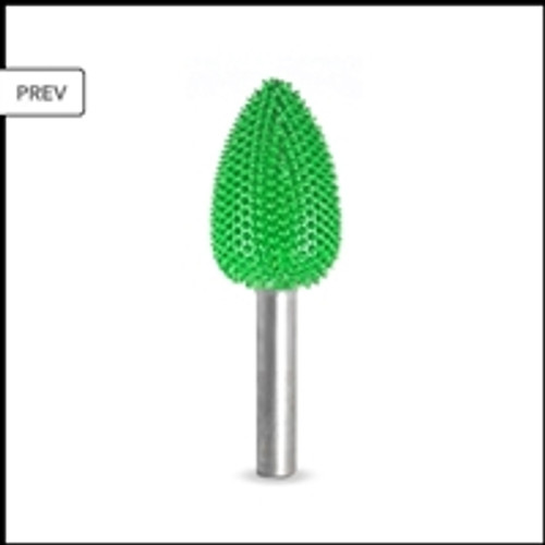 SABURR Coarse 3/4 inch FLAME 1/4 inch shaft