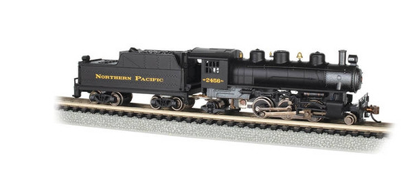 2-6-2 Prairie Steam Locomotive N Scale