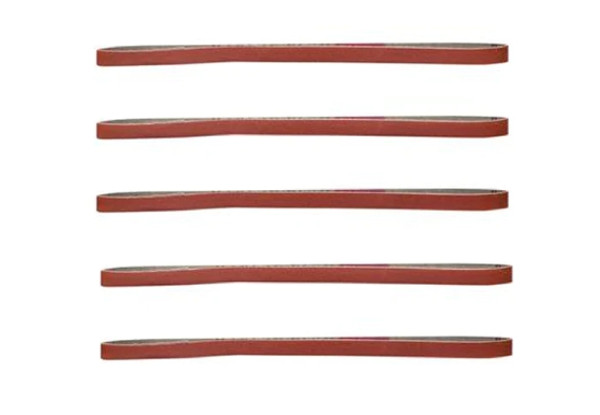Package of 5 extra Excel Sanding Belts for sanding sticks