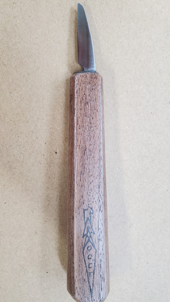 Mike Shipley Walnut handle Knife