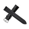 Hybrid Leather/Rubber Strap (Black)