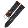 Hybrid Leather/Rubber Strap (Brown)