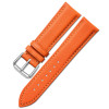 Natural (Orange Yellow) Genuine Leather Watch Strap