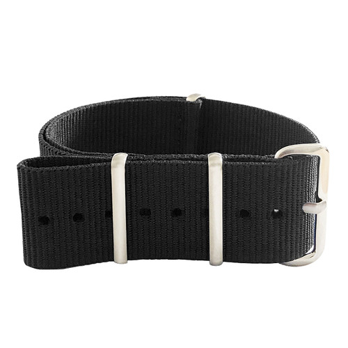 Nylon NATO strap - Black