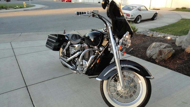 batwing fairing for honda shadow spirit 1100