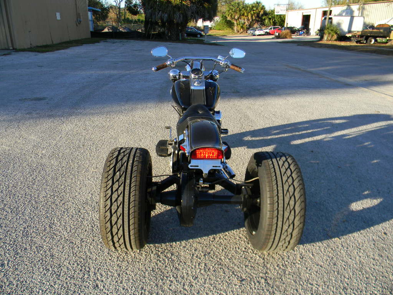 Harley Softail Trike Conversion Kit Straight Axle Kit with Fenders