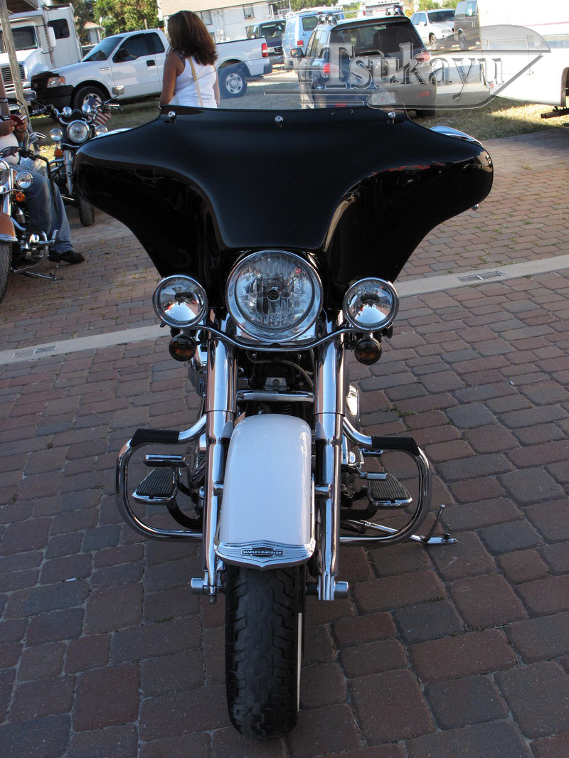 heritage softail with batwing fairing