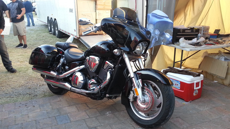 honda valkyrie fairing with stereo