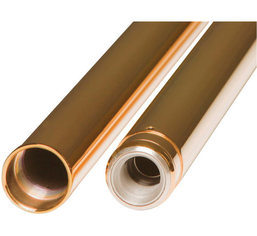 Gold TNC Tin Gold, 24-1/2", 49mm, Sportster XL 1200 16-21 Gold TNC Tin Gold, 24-1/2", 49mm, Sportster XL 1200 16-21