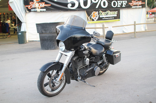 Batwing 6x9 Fairing with Full Stereo for Harley Davidson Switchback (2012-2016) - Gloss Black Painted