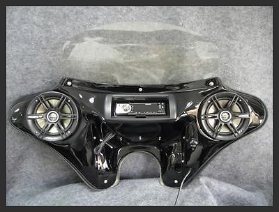 Batwing Fairing - 6.5" Speakers + Stereo - Small Headlight Opening Tsukayu