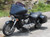 Black Paint Batwing GPS Fairing with 6"x 9" Speakers and Stereo Honda GL1500 Valkyrie 1997-2003
