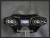 Black Paint Batwing GPS Fairing with 6"x 9" Speakers & Stereo Suzuki Marauder VZ1600