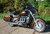 Black Paint Batwing GPS Fairing 6x9 Speakers & Stereo Triumph Rocket III Touring