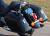 Coner Hardbags Kit for Suzuki Volusia800 - Quick Release, Gloss Black Painted