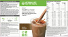 Herbalife Formula 1 Healthy Meal Nutritional Shake (Smooth Chocolate) 550g. Label. Ingredients.