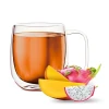 Herbalife Instant Herbal Beverage with Tea Extracts - Mango Dragon Fruit Flavour (102g). Glass.