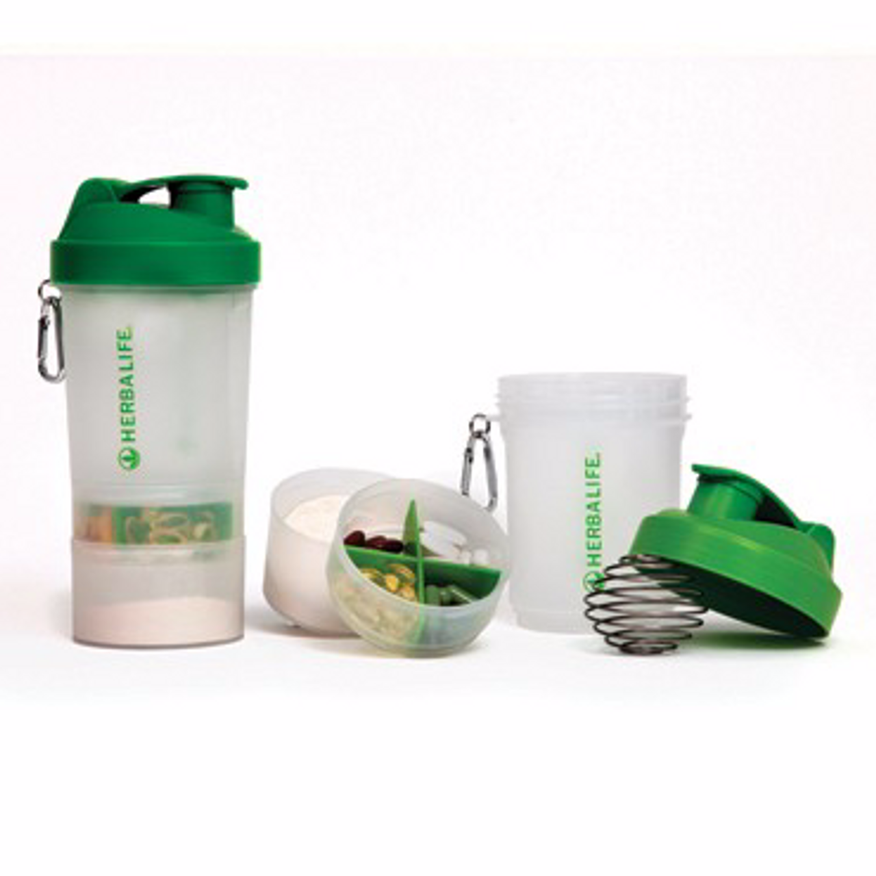 Herbalife Shaker Bottle 13.5-Ounce(400ml) with Blender and Herbalife Spoon  1 pack