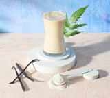 Herbalife Protein Drink Mix Vanilla (588g). Food depicted in this image is illustrative and does not represent product content. Herbalife Protein Drink Mix Vanilla (588g). Food depicted in this image is illustrative and does not represent product content.