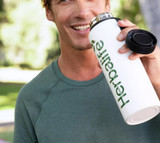 Man drinking a Herbalife Protein Shake.