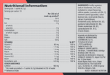 HERBALIFE24 - LiftOff Max Energy Drink with a Grapefruit twist (10 x 4.2g Sachets). Label. Ingredients.