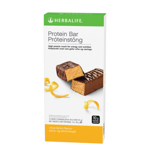 Herbalife - Protein Bars - Citrus Lemon (Box of 14) - Box