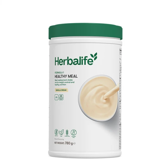 Herbalife Formula 1 Nutritional Shake Mix Vanilla Cream (780g). Container.