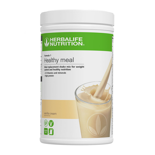 Herbalife Formula 1 Nutritional Shake Mix Vanilla Cream (780g). Container.