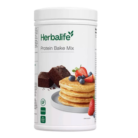 Herbalife Vegetarian Protein Bake Mix (480g) Container.