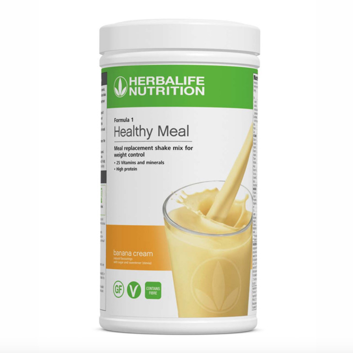 Herbalife Formula 1 Healthy Meal Nutritional Shake Mix (Banana Cream) 550g