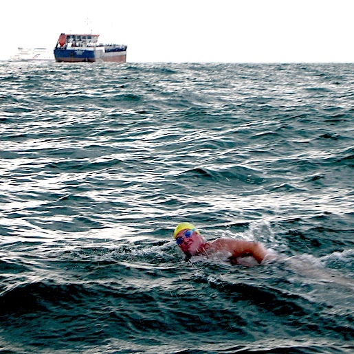 Paul Hopfensperger 2007 English Channel Swim using Herbalife Products United Kingdom