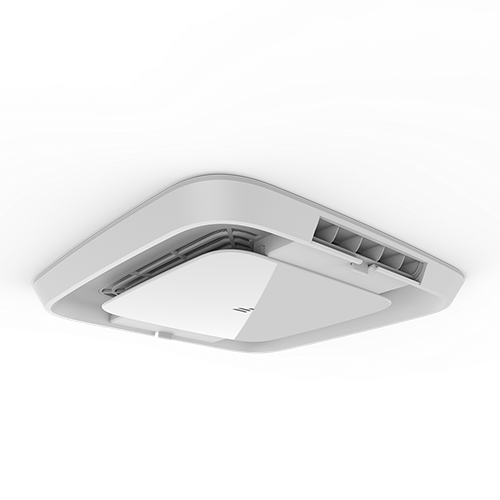 Air Conditioner Ceiling Assembly; Furrion Chill ™; For Use With Furrion Rooftop Air Conditioners; For Ducted Or Non-Ducted Systems; Fits 14 Inch x 14 Inch Vent Opening; 19-11/16 Inch Length x 19-11/16 Inch Width x 1-1/2 Inch Depth Overall Dimensions; White; Controller And Wall Thermostat Sold Separately; With Detachable Filter/ Mounting Hardware