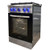 Stove; Greystone ®; Range; Stainless Steel; 24 Inch Width; Electronic Ignition; 9100 BTU Left Rear/ 3500 BTU Left Front/ 6000 BTU Right Front And Right Back Burner; 4 Burners; Without Broiler; With Removable Grates; With Built-In Oven; Oven Output 12000 BTU; Inner Oven Volume 3.4 Cubic Foot; 120 Volt; Propane Fuel Powered