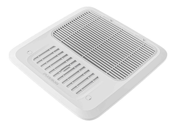 Air Conditioner Ceiling Assembly; Furrion Chill ™; For Use With Furrion Rooftop Air Conditioners; For Ducted Or Non-Ducted Systems; Fits 14 Inch x 14 Inch Vent Opening; 17-1/4 Inch Length x 17-1/4 Inch Width x 4-3/8 Inch Depth Overall Dimensions; White; Controller And Wall Thermostat Sold Separately; With Detachable Filter/ Mounting Hardware