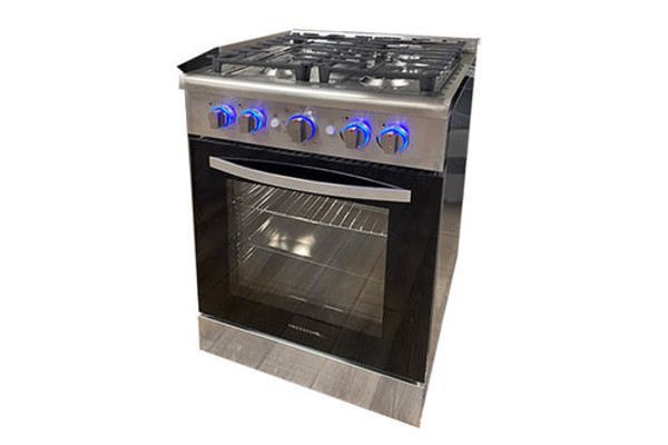 Greystone Stainless Steel 3.4 Cu Ft 4 Burner Range (CF-FS60)