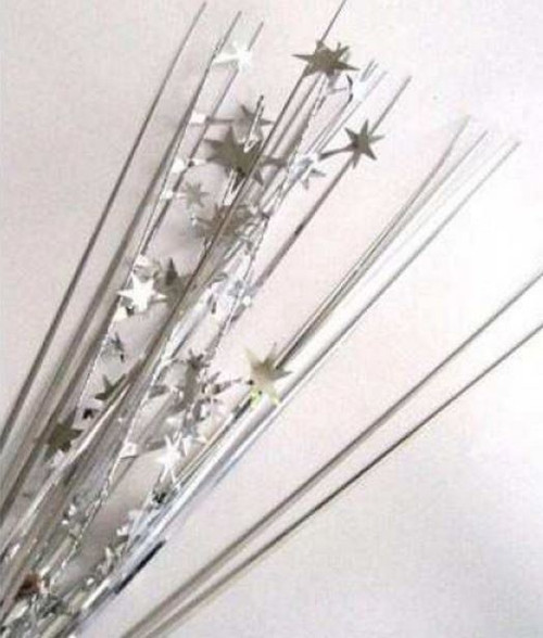 Decorative Spray - Silver Stars