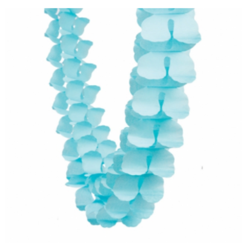 Honeycomb Garland - Pastel Blue