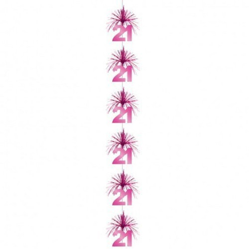 21 Pink Party Cascade Column