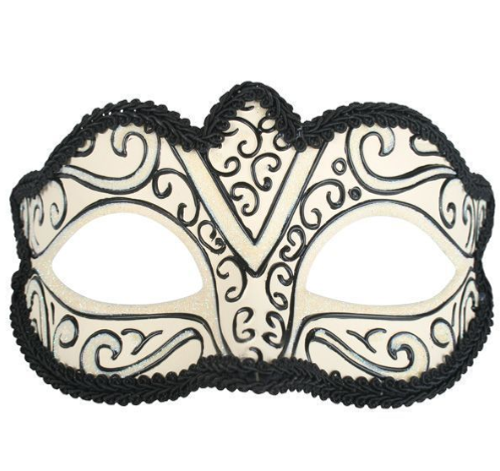 Eyemask Masquerade Capri Cream