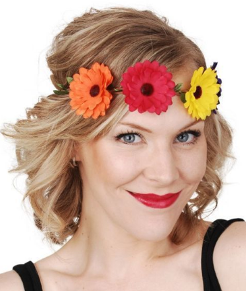 Flower Headband Multicoloured
