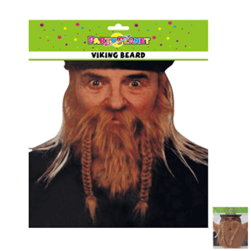Viking Moustache and Beard - Ginger