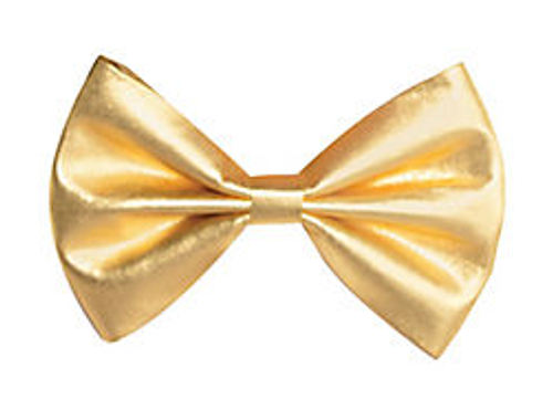 Metallic Gold Bow Tie