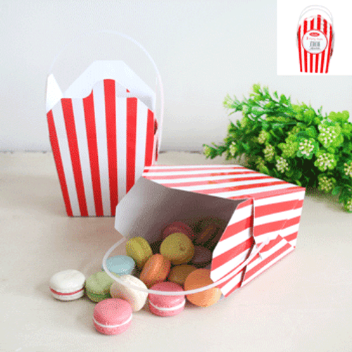 Party Boxes - Red/White Stripe
