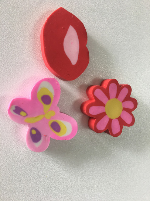 Girly Erasers