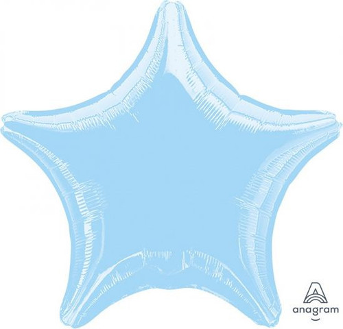 Star Standard Pastel Blue Foil Balloon