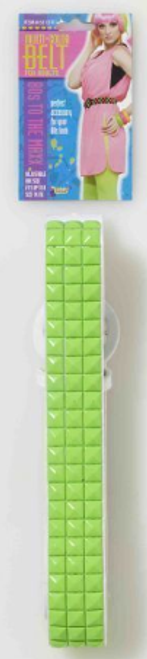 80's Green Studded Belt